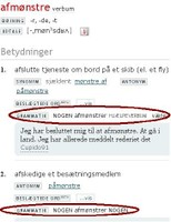 afmønstre begge betyd.s grammatik